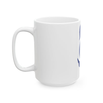 Flag map of Grande Comore (Comoros) White Coffee Mug-Go Mug Yourself
