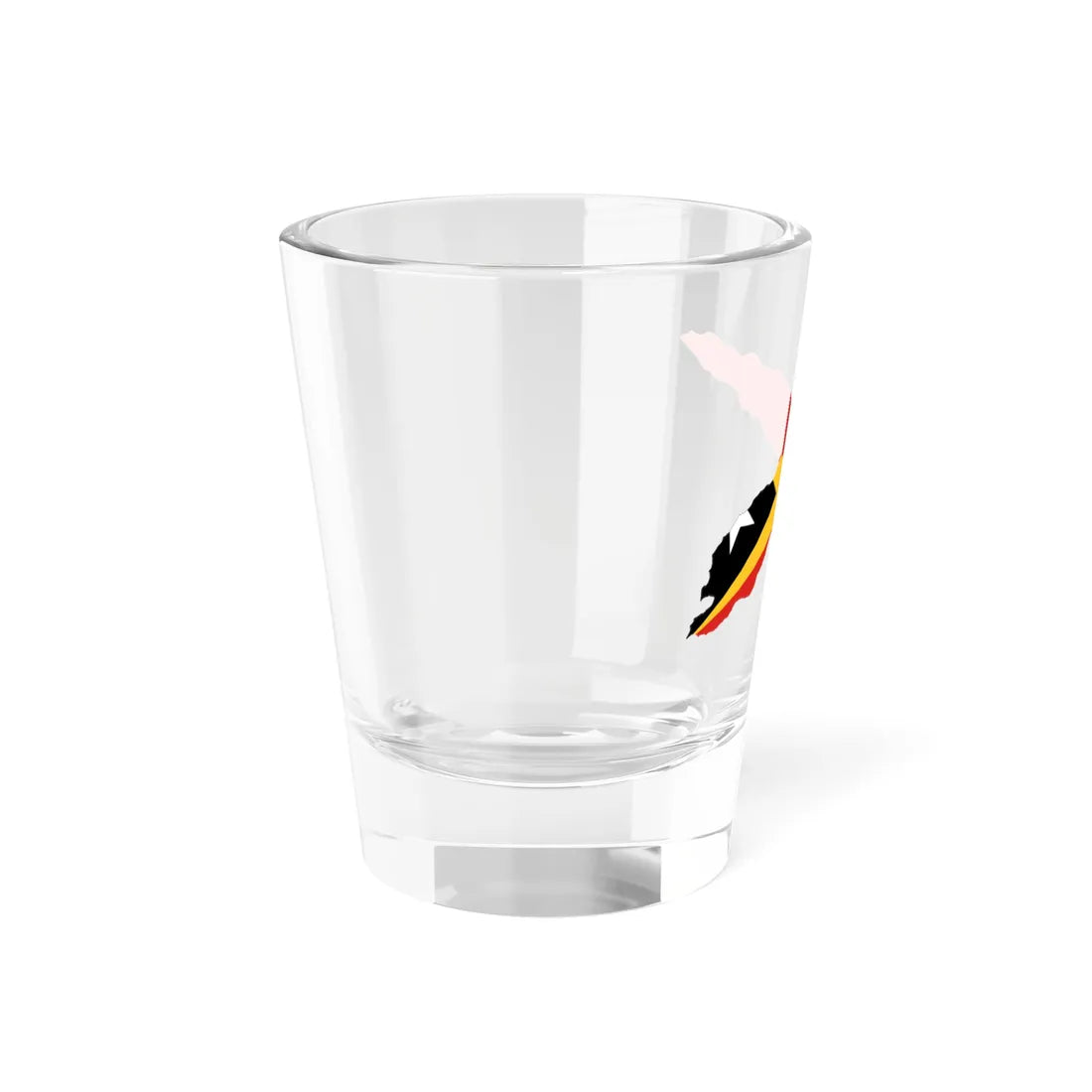 Flag-map of Great Timor Shot Glass 1.5oz - Go Mug Yourself