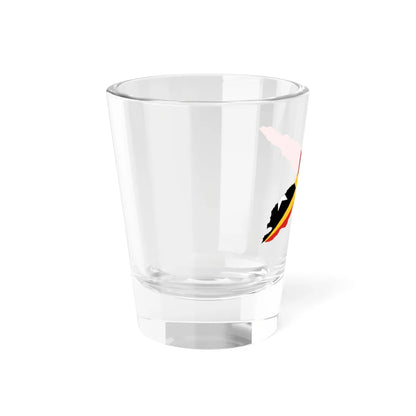 Flag-map of Great Timor Shot Glass 1.5oz - Go Mug Yourself