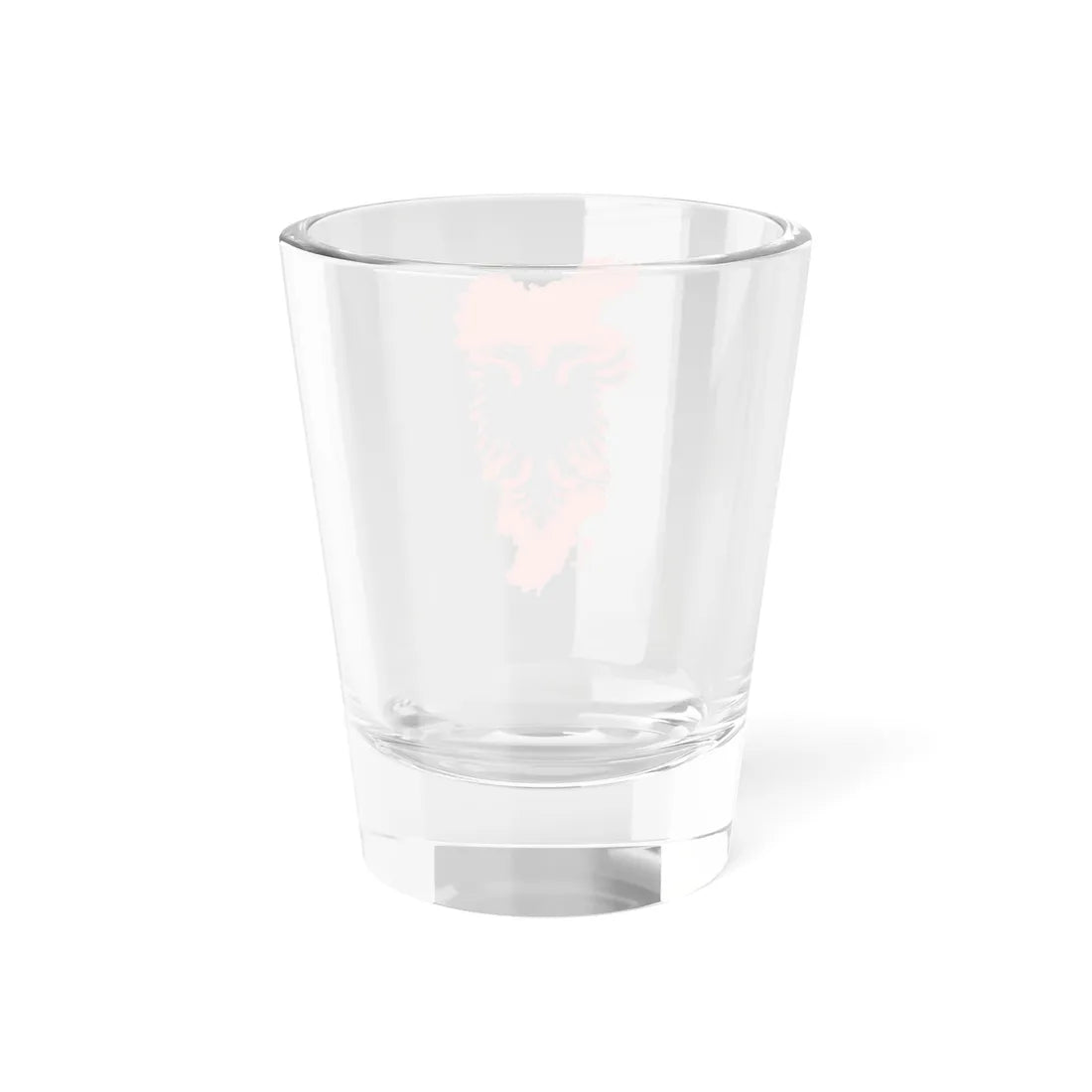 Flag-map of Greater Albania (Albania) Shot Glass 1.5oz - Go Mug Yourself