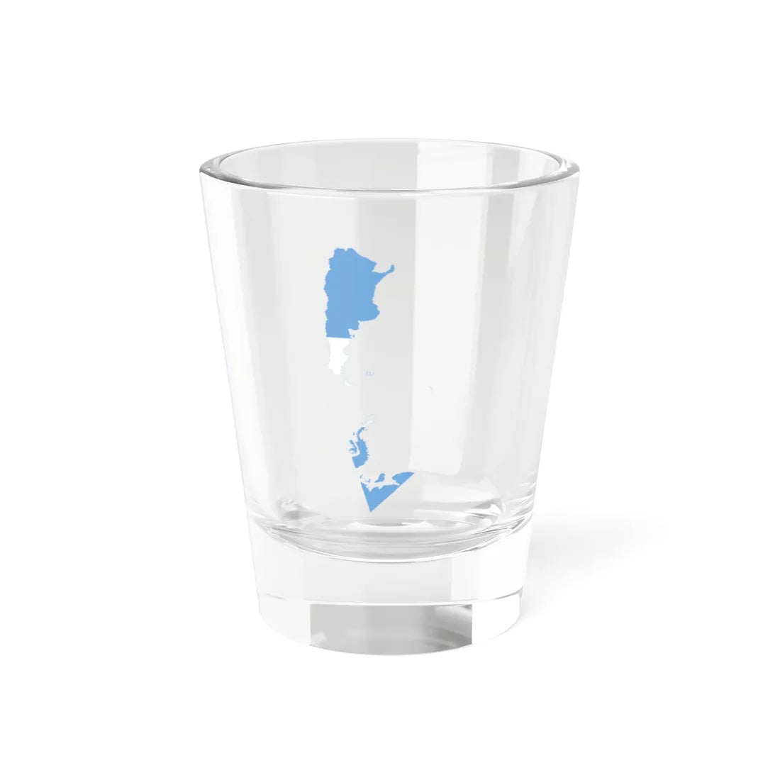 Flag-map of Greater Argentina (Argentina) Shot Glass 1.5oz 1.5oz - Go Mug Yourself