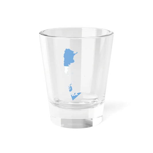 Flag-map of Greater Argentina (Argentina) Shot Glass 1.5oz 1.5oz - Go Mug Yourself