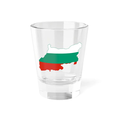 Flag-map of Greater Bulgaria (Bulgaria) Shot Glass 1.5oz 1.5oz - Go Mug Yourself
