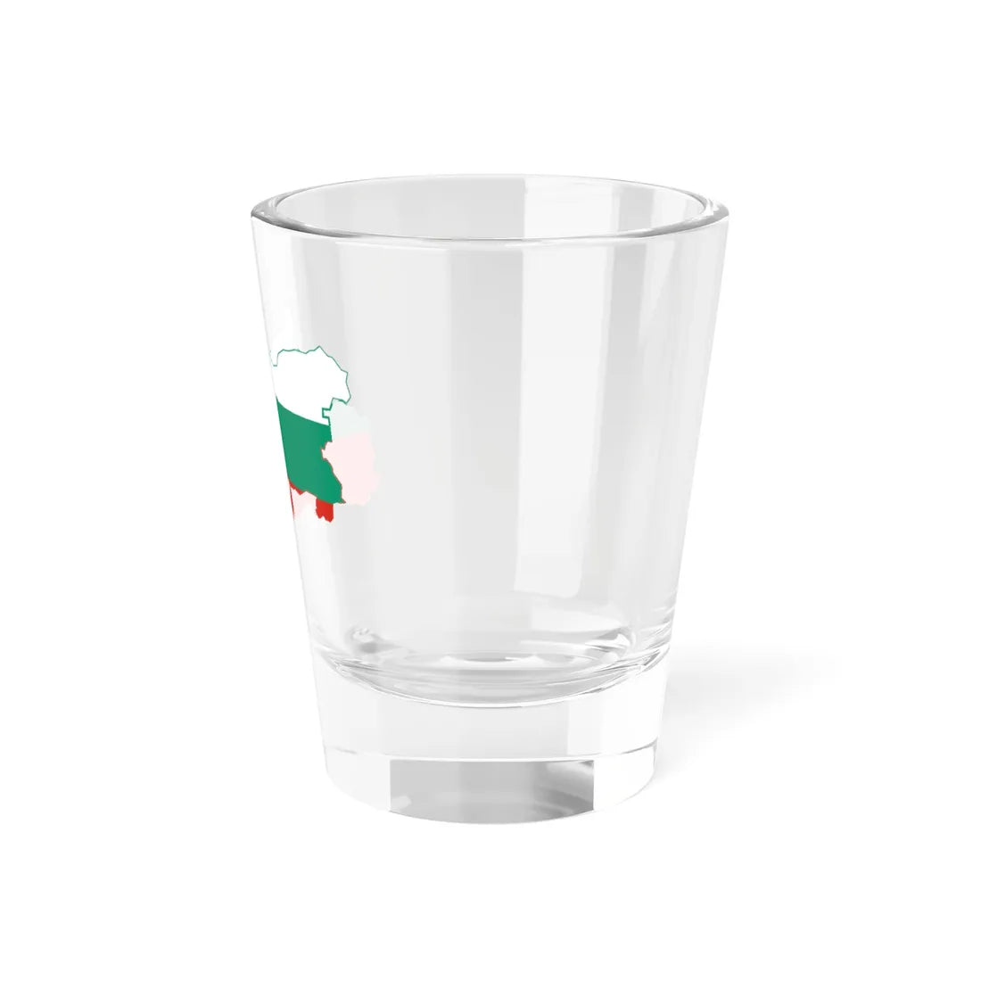 Flag-map of Greater Bulgaria (Bulgaria) Shot Glass 1.5oz - Go Mug Yourself