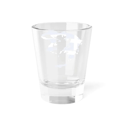 Flag-map of Greater Greece Megali Idea (Greece) Shot Glass 1.5oz - Go Mug Yourself