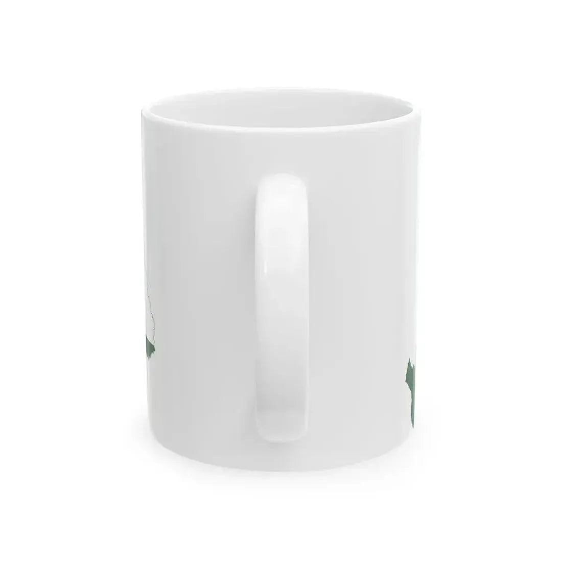 Flag-map of Greater Hungary Kadar coat of arms (Hungary) White Coffee Mug - Go Mug Yourself