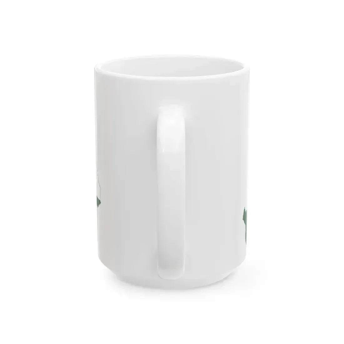 Flag-map of Greater Hungary Kadar coat of arms (Hungary) White Coffee Mug - Go Mug Yourself