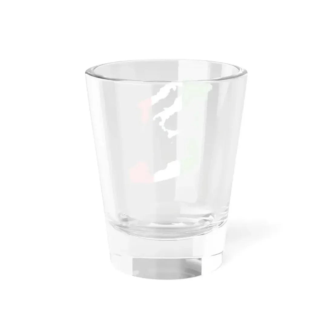 Flag map of Greater Italy (Italy) Shot Glass 1.5oz - Go Mug Yourself