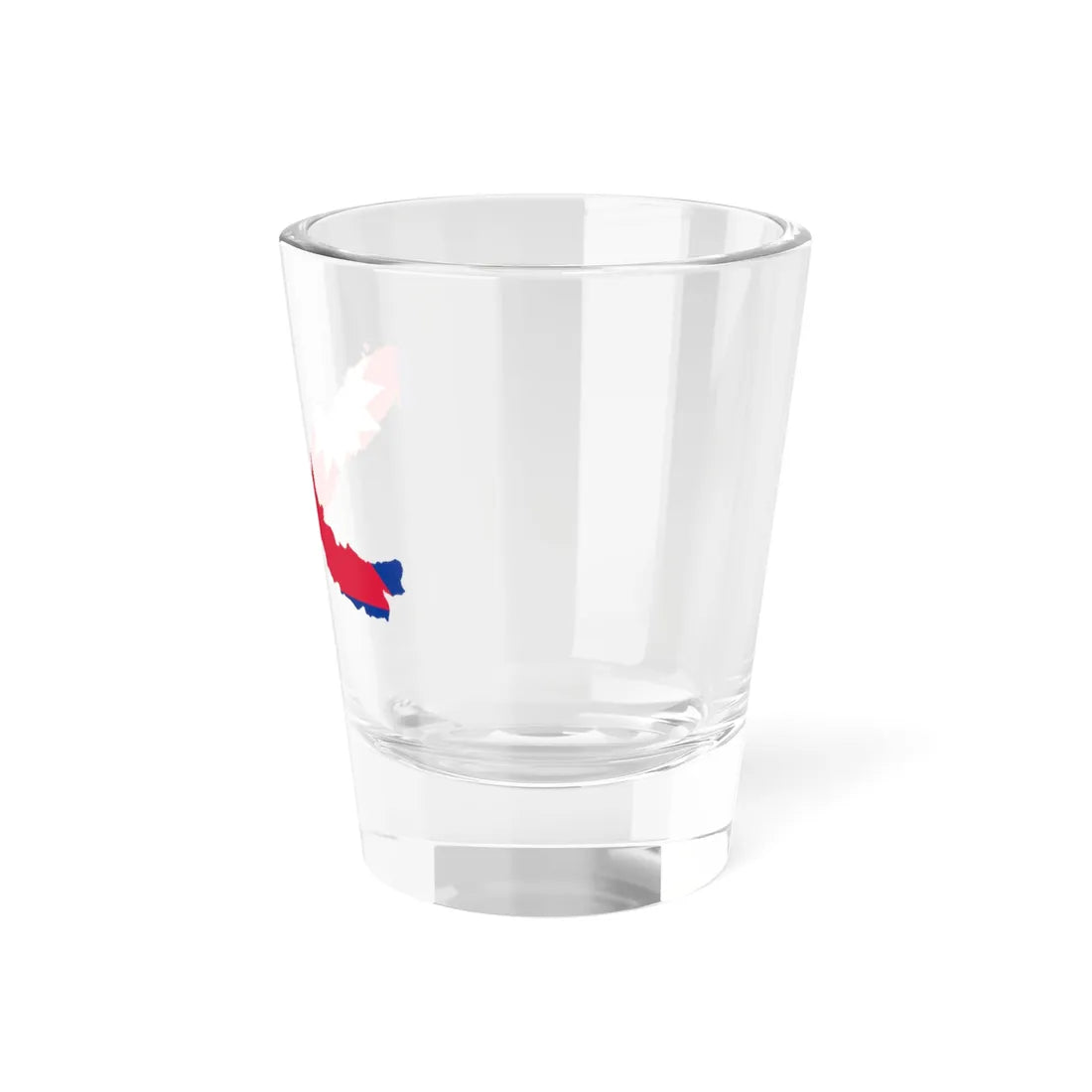 Flag-map of Greater Nepal (Nepal) Shot Glass 1.5oz - Go Mug Yourself