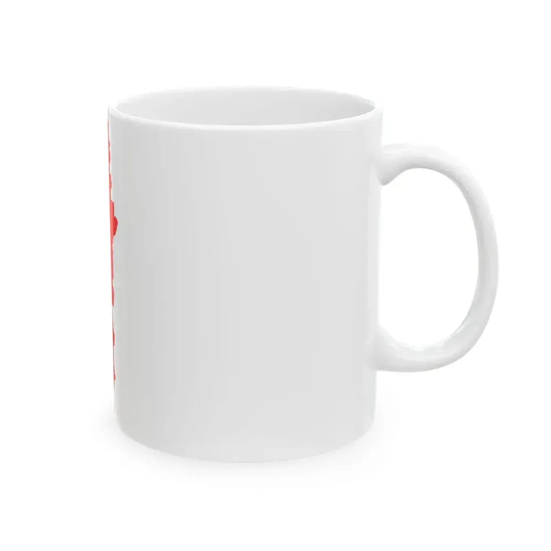 Flag-map of Greater Portugal (Portugal) White Coffee Mug - Go Mug Yourself