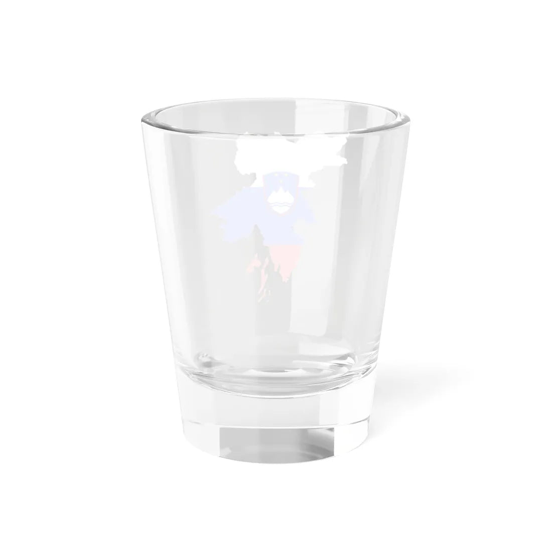 Flag-map of Greater Slovenia (Slovenia) Shot Glass 1.5oz - Go Mug Yourself