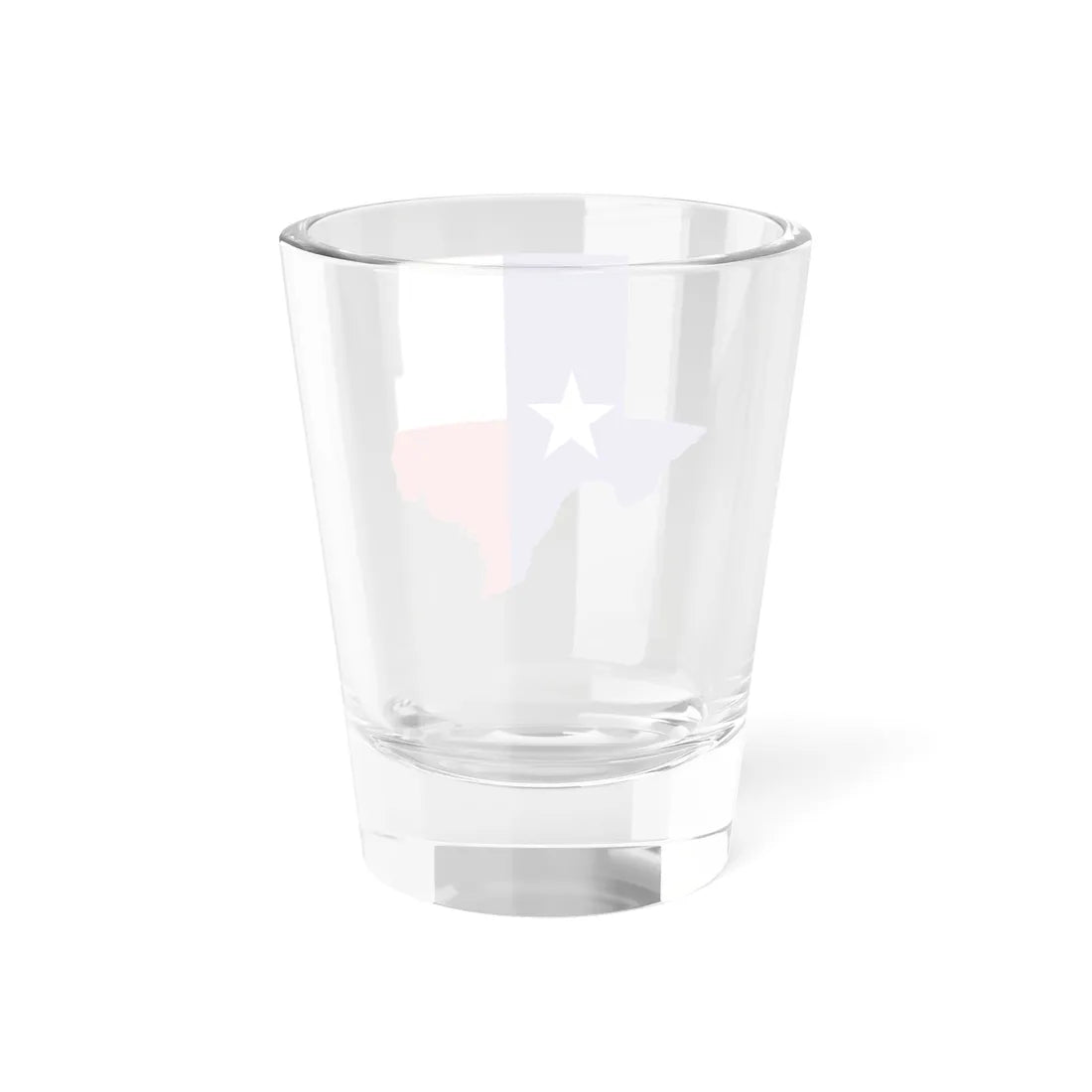 Flag Map of Greater Texas (United States) Shot Glass 1.5oz - Go Mug Yourself