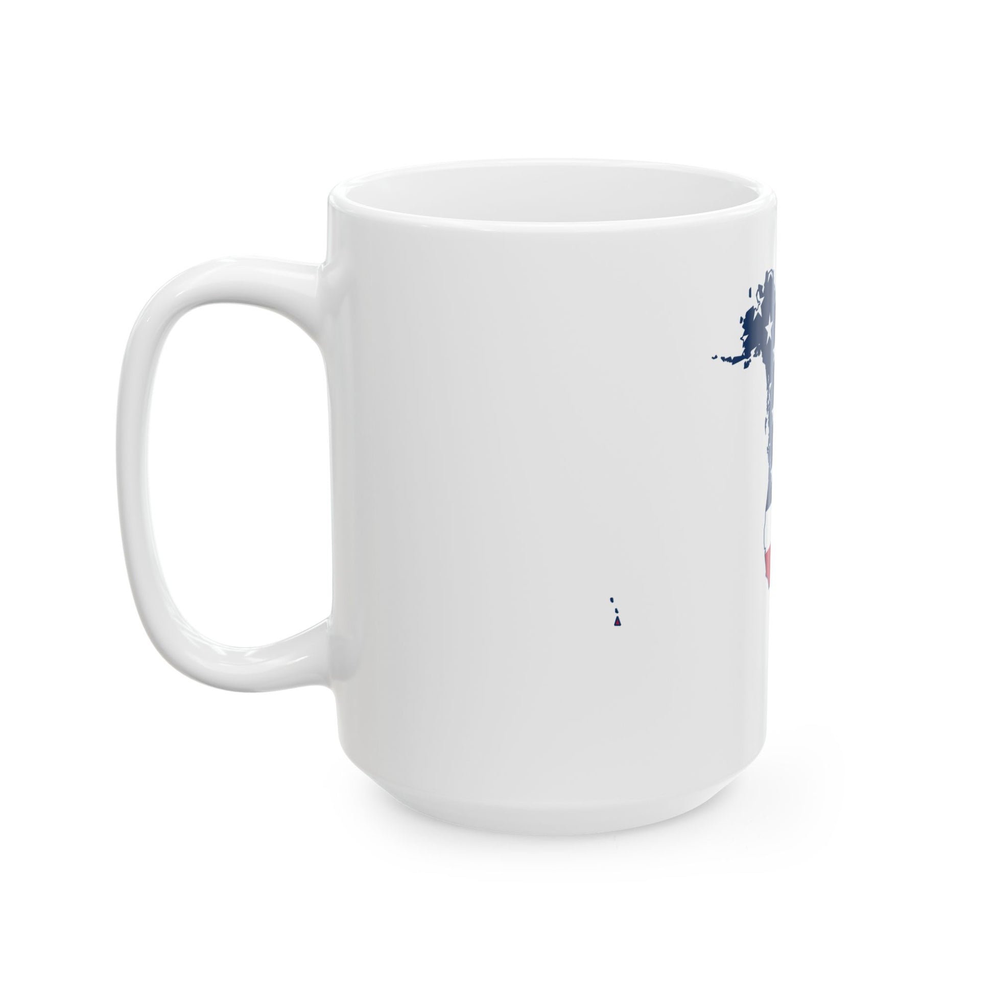 Flag map of Greater Trump United States (Canada) White Coffee Mug-Go Mug Yourself