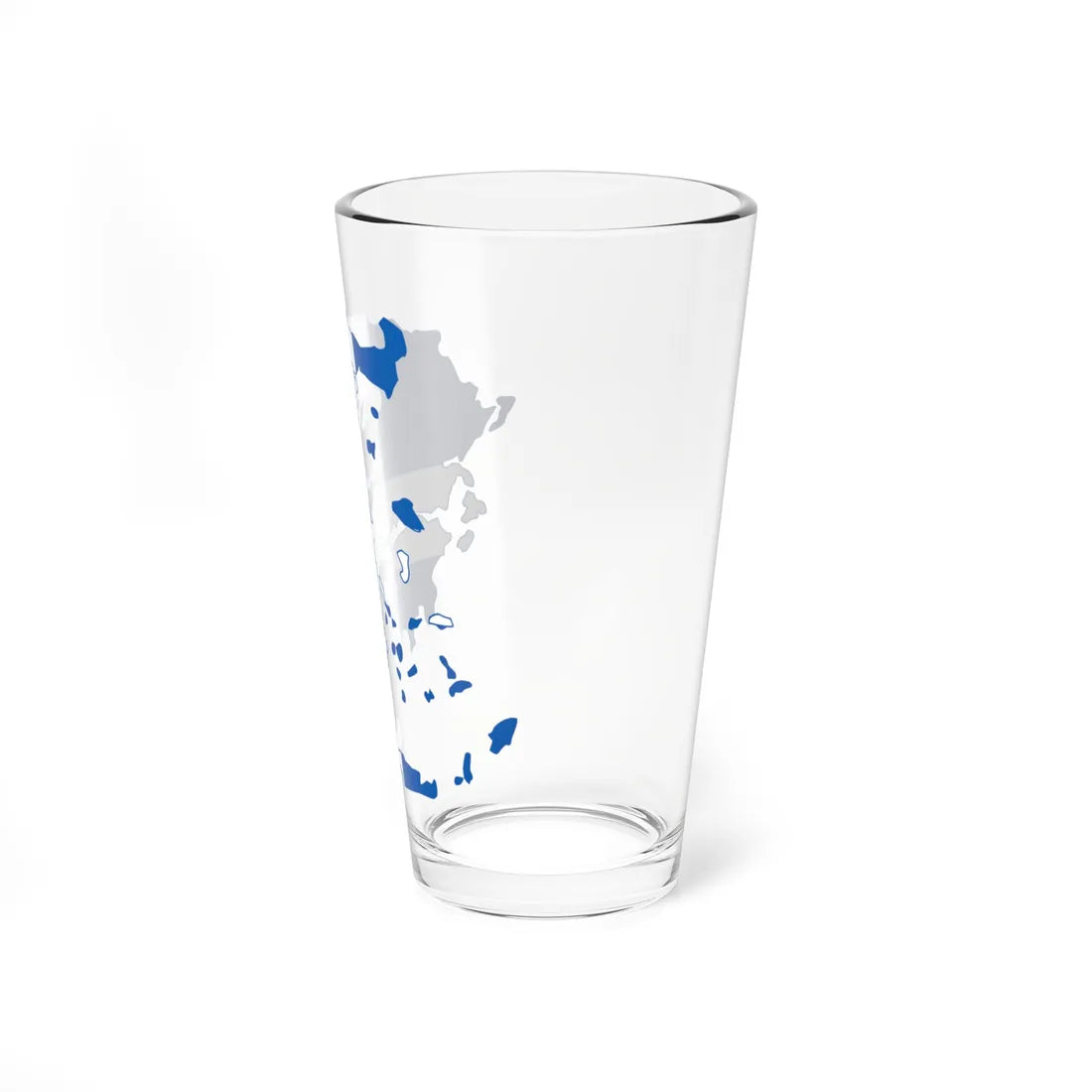 Flag-map of Greece 1822-1978 (Greece) Pint Glass 16oz - Go Mug Yourself