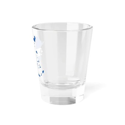 Flag-map of Greece 1822-1978 (Greece) Shot Glass 1.5oz - Go Mug Yourself