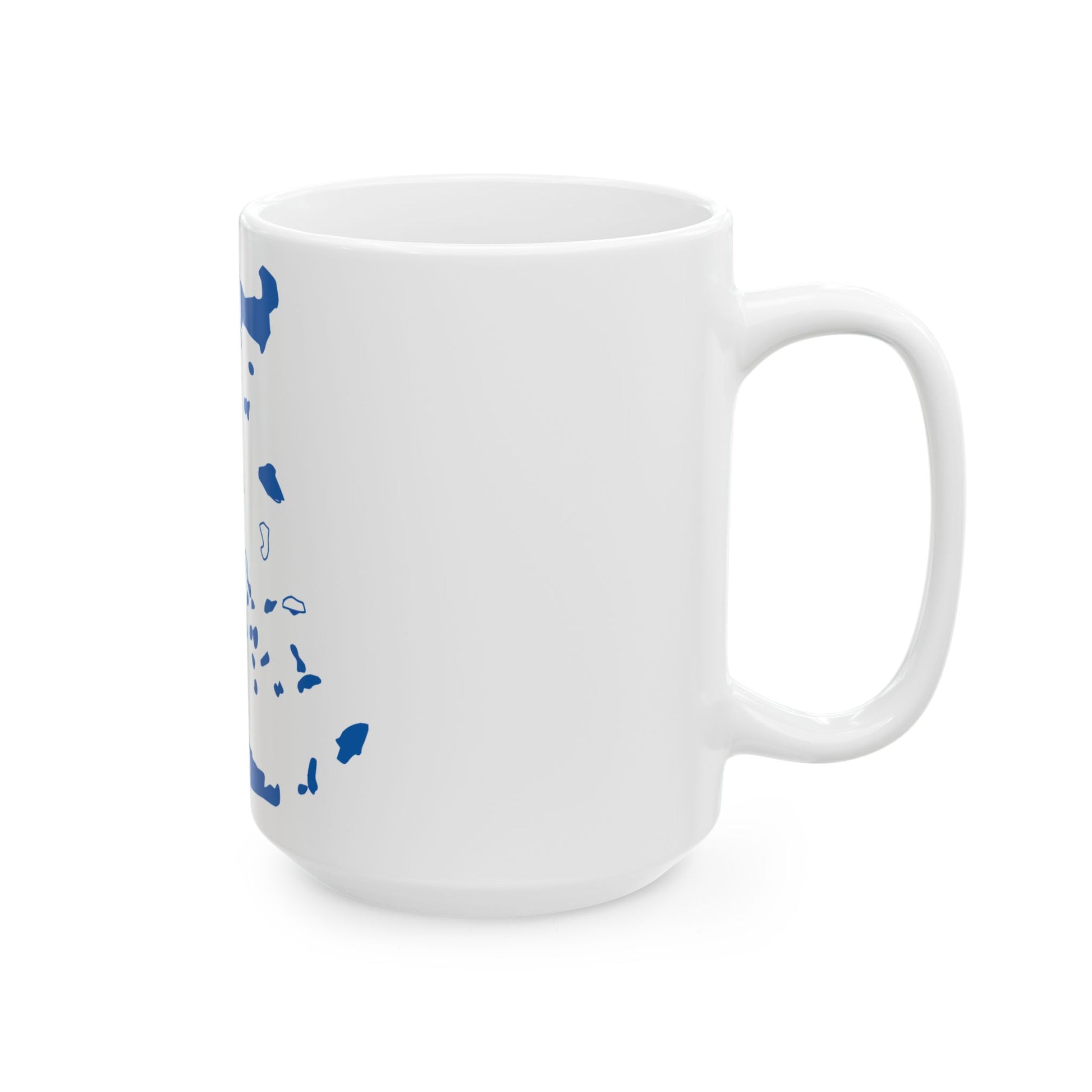 Flag-map of Greece 1822-1978 (Greece) White Coffee Mug-Go Mug Yourself