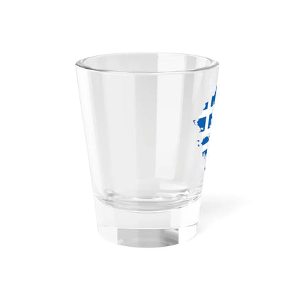 Flag-map of Greece (Greece) Shot Glass 1.5oz - Go Mug Yourself