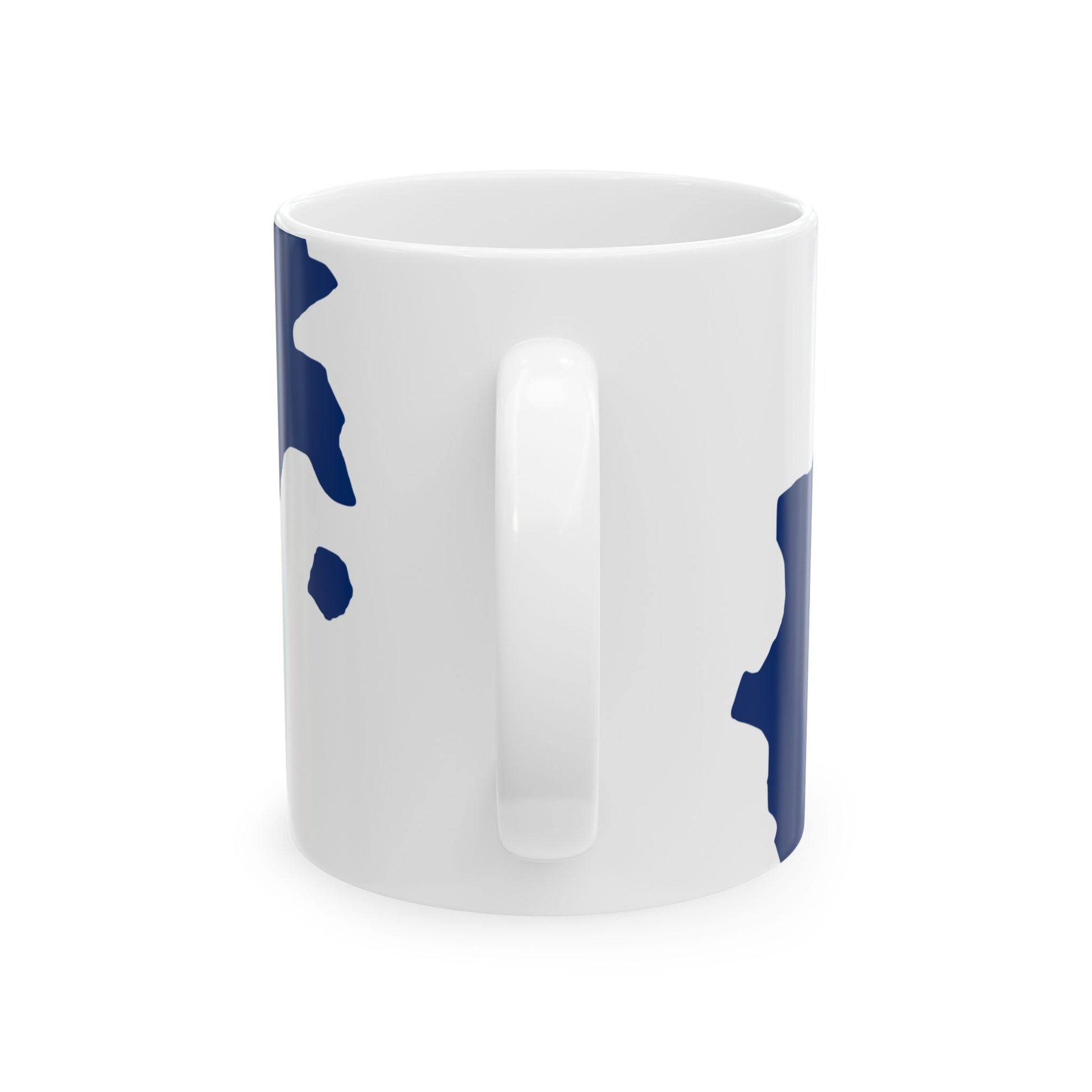 Flag-map of Greek Macedonia (Greece) White Coffee Mug-Go Mug Yourself