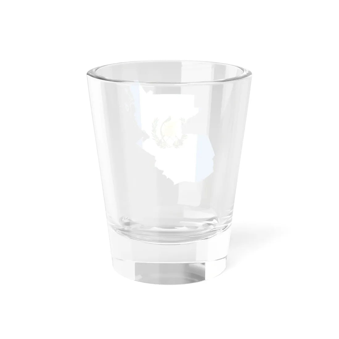 Flag-map of Guatemala Belize (Guatemala) Shot Glass 1.5oz - Go Mug Yourself