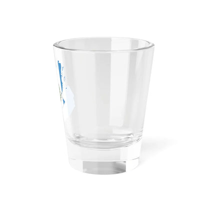 Flag-map of Guatemala Belize (Guatemala) Shot Glass 1.5oz - Go Mug Yourself