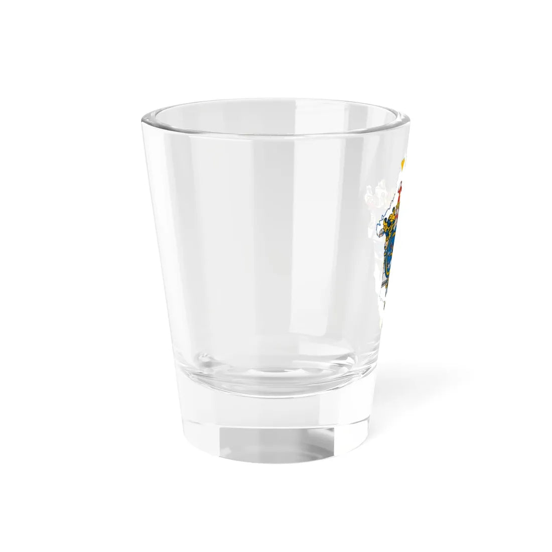 Flag-map of Hajdu-Bihar County (Hungary) Shot Glass 1.5oz - Go Mug Yourself