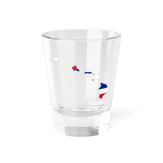 Flag-map of Hawaii (United States) Shot Glass 1.5oz 1.5oz - Go Mug Yourself