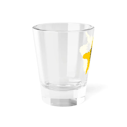 Flag-map of Holy Roman Empire 1648 (Germany) Shot Glass 1.5oz - Go Mug Yourself