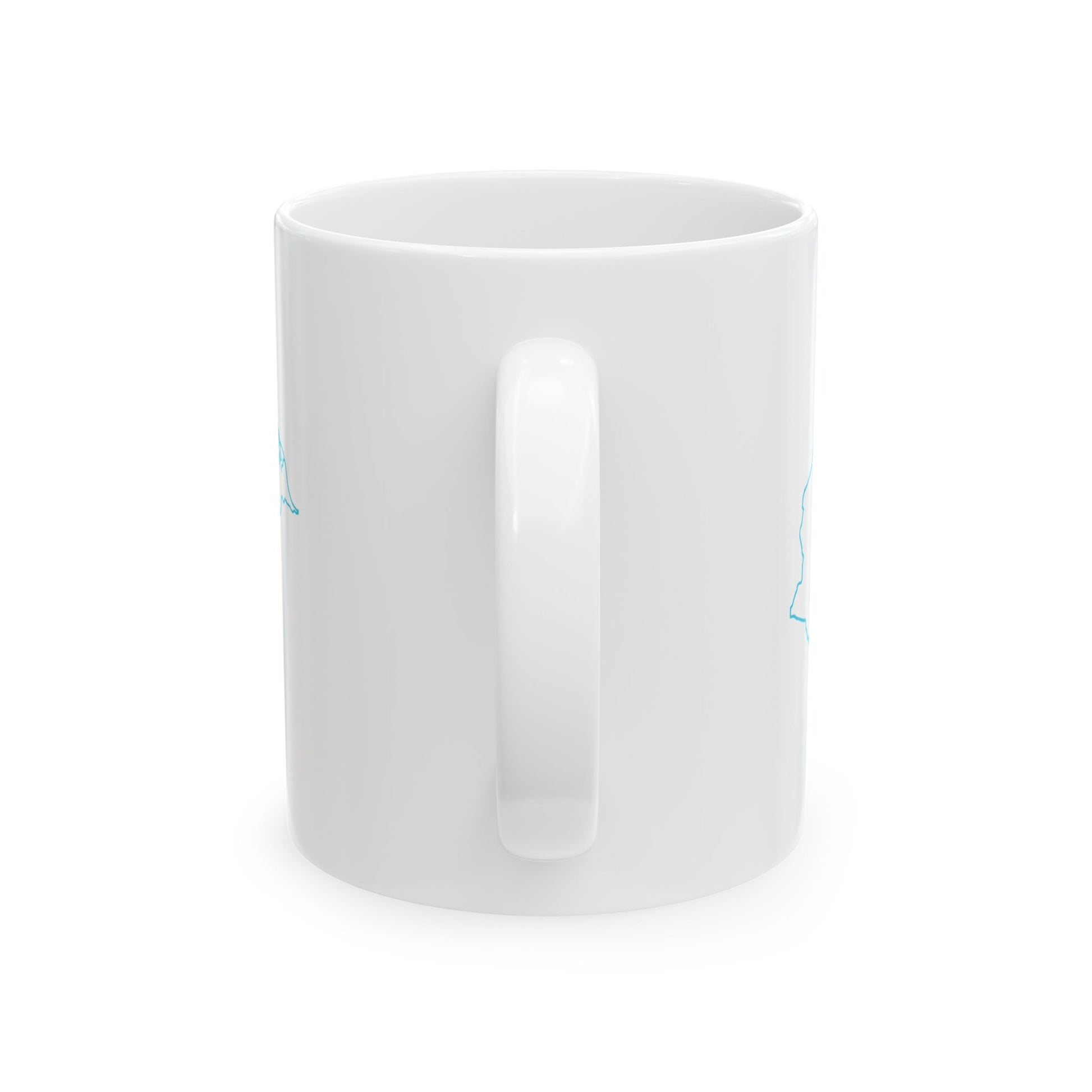 Flag-map of Honduras (Honduras) White Coffee Mug-Go Mug Yourself