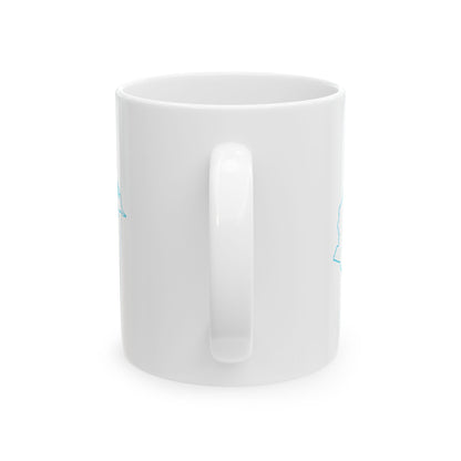Flag-map of Honduras (Honduras) White Coffee Mug-Go Mug Yourself