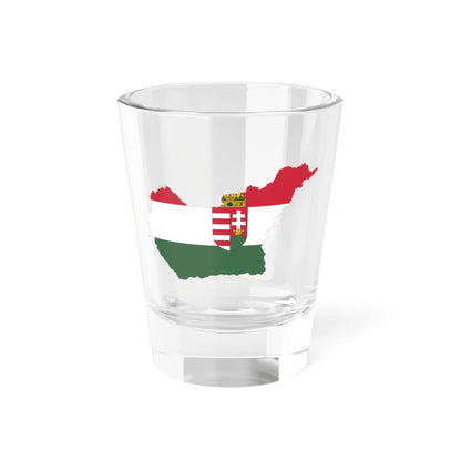 Flag-map of Hungary 1919-1920 (Hungary) Shot Glass 1.5oz 1.5oz - Go Mug Yourself