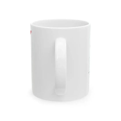 Flag-map of Hungary 1919-1920 (Hungary) White Coffee Mug - Go Mug Yourself