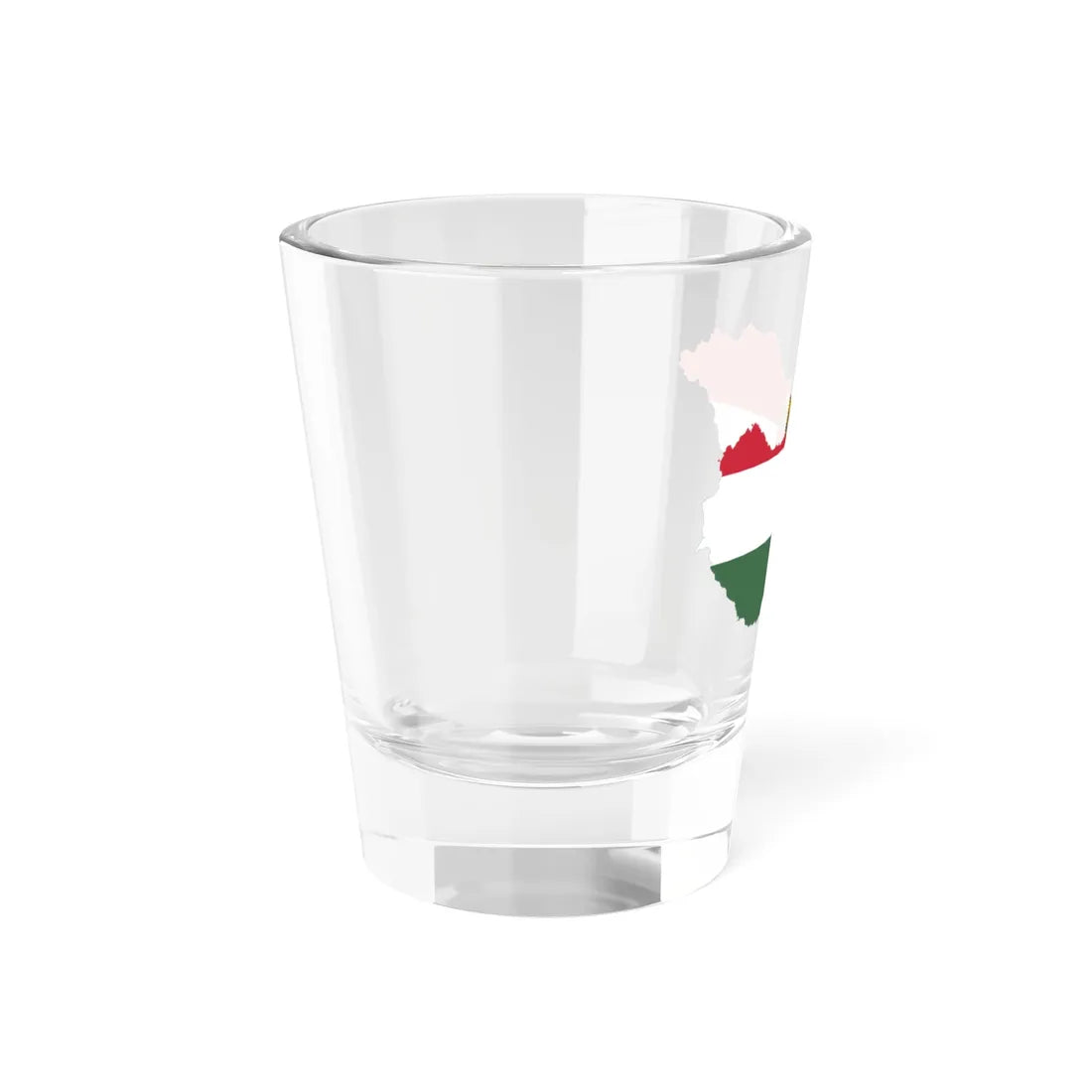 Flag-map of Hungary 1921 (Hungary) Shot Glass 1.5oz - Go Mug Yourself
