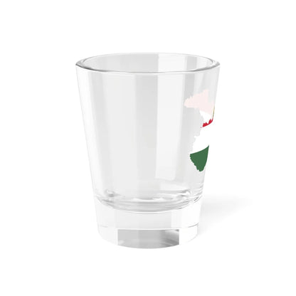 Flag-map of Hungary 1939-1940 (Hungary) Shot Glass 1.5oz - Go Mug Yourself