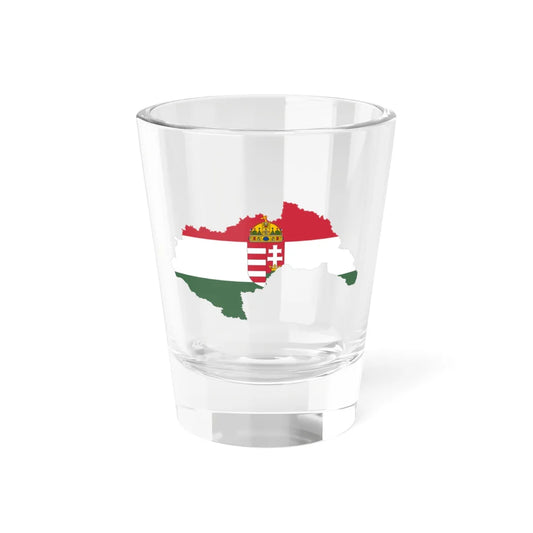 Flag-map of Hungary 1941-1945 (Hungary) Shot Glass 1.5oz 1.5oz - Go Mug Yourself