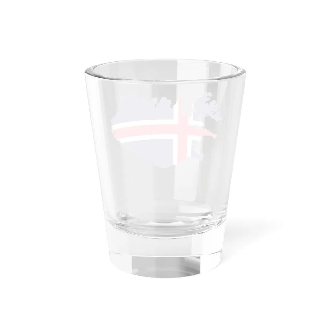 Flag-map of Iceland (Iceland) Shot Glass 1.5oz - Go Mug Yourself