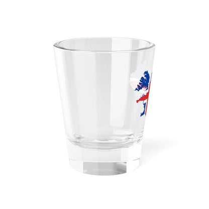 Flag-map of Iceland (Iceland) Shot Glass 1.5oz - Go Mug Yourself