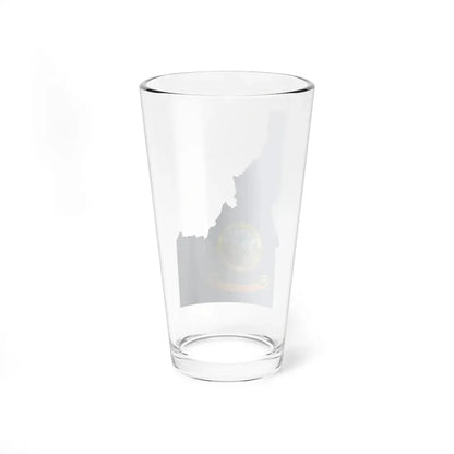 Flag-map of Idaho (United States) Pint Glass 16oz - Go Mug Yourself