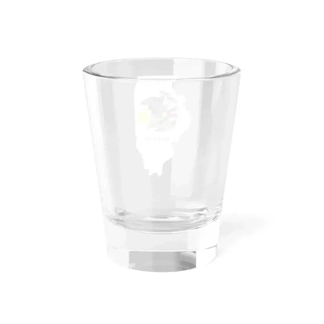 Flag map of Illinois (United States) Shot Glass 1.5oz - Go Mug Yourself