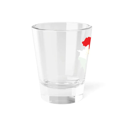 Flag-map of Iraqi Kurdistan (Iraq) Shot Glass 1.5oz - Go Mug Yourself