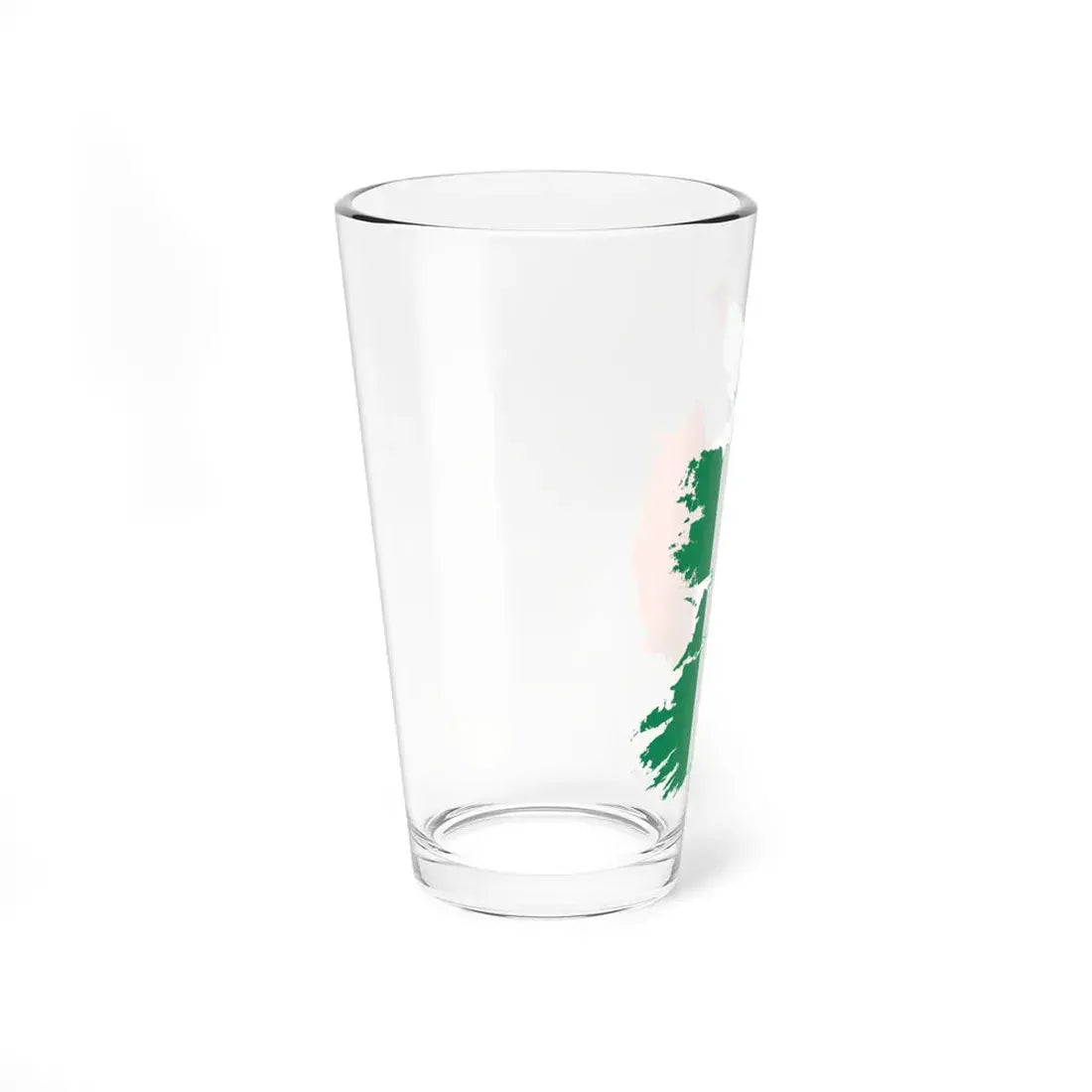 Flag-map of Ireland (Ireland) Pint Glass 16oz - Go Mug Yourself