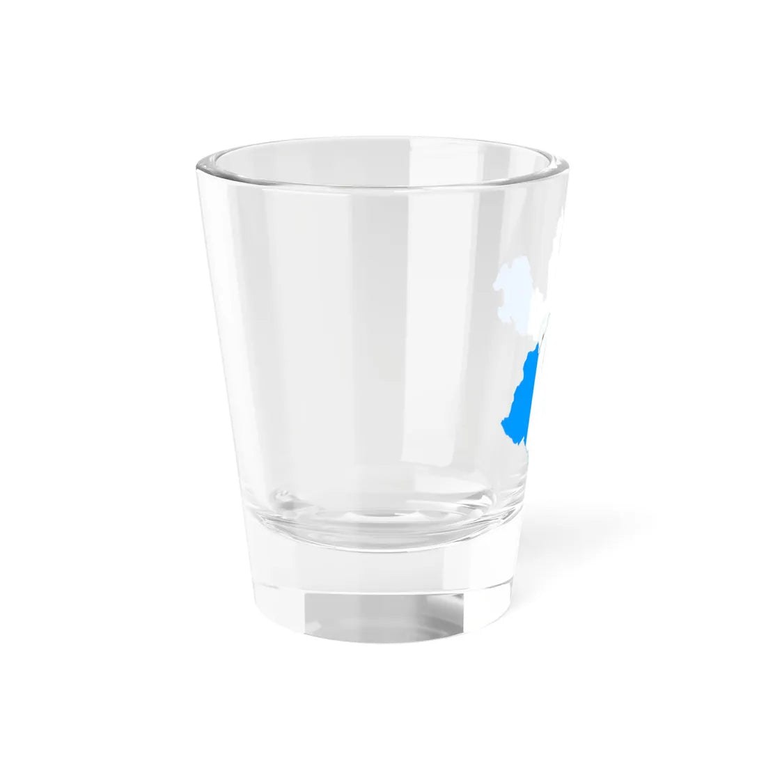 Flag-map of Irkutsk Oblast (Russia) Shot Glass 1.5oz - Go Mug Yourself