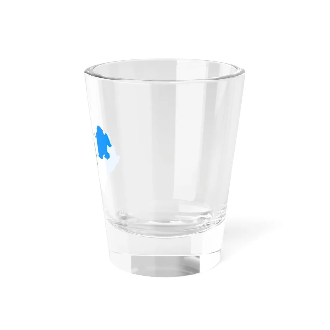 Flag-map of Irkutsk Oblast (Russia) Shot Glass 1.5oz - Go Mug Yourself