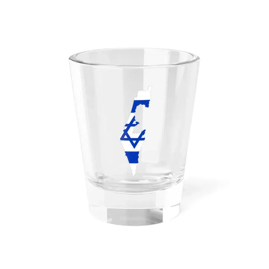 Flag-map of Israel (Israel) Shot Glass 1.5oz 1.5oz - Go Mug Yourself