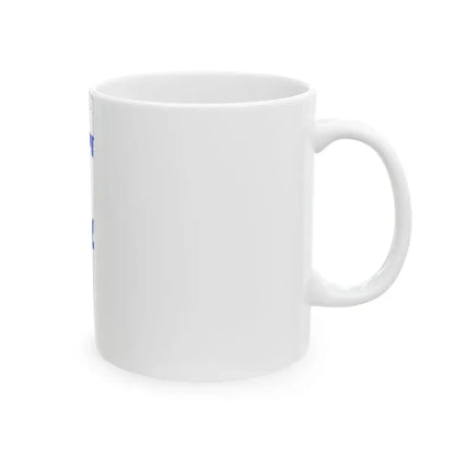 Flag-map of Israel (Israel) White Coffee Mug - Go Mug Yourself
