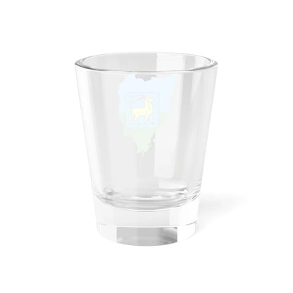 Flag map of Istria County (Croatia) Shot Glass 1.5oz - Go Mug Yourself
