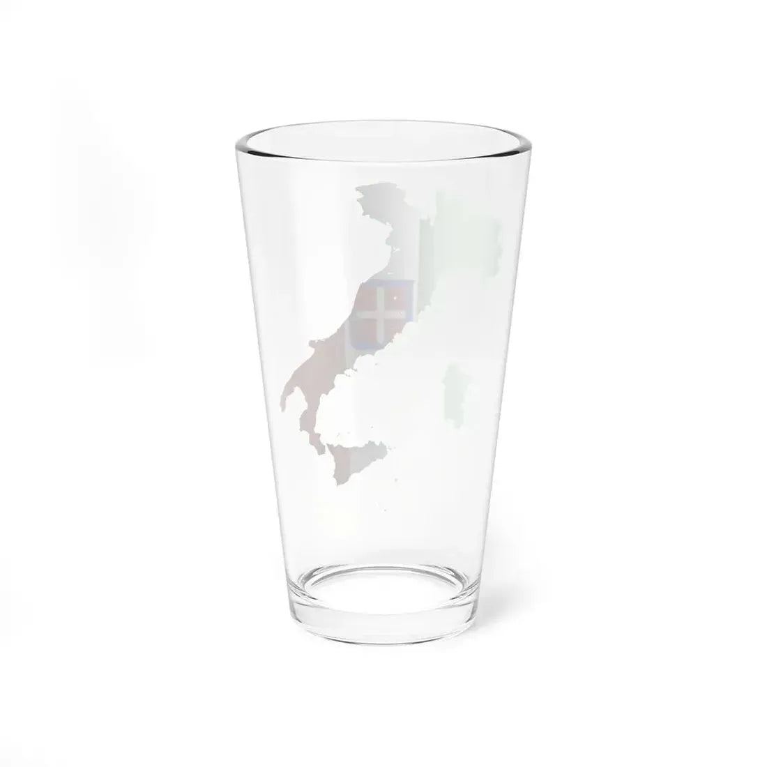 Flag-map of Italy 1870-1919 (Italy) Pint Glass 16oz - Go Mug Yourself