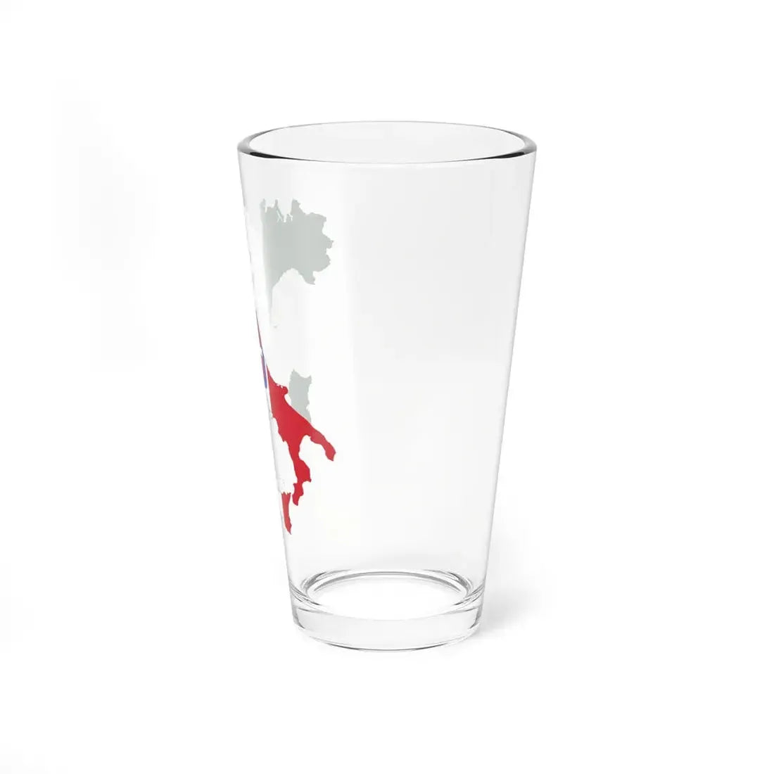 Flag-map of Italy 1870-1919 (Italy) Pint Glass 16oz - Go Mug Yourself
