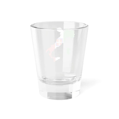 Flag-map of Italy 1870-1919 (Italy) Shot Glass 1.5oz - Go Mug Yourself
