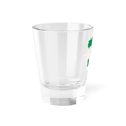 Flag-map of Italy 1870-1919 (Italy) Shot Glass 1.5oz - Go Mug Yourself