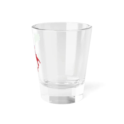 Flag-map of Italy 1870-1919 (Italy) Shot Glass 1.5oz - Go Mug Yourself
